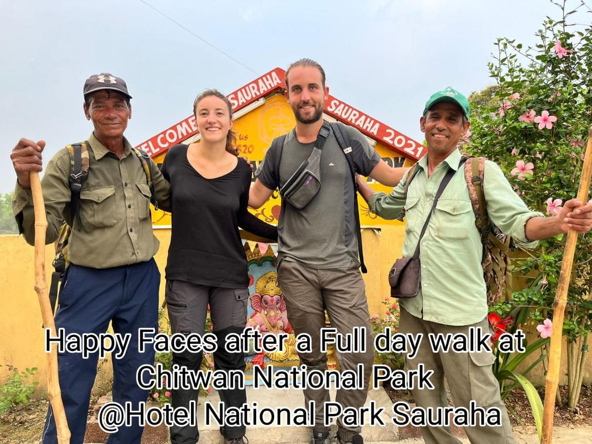 Hotel National Park Sauraha- Homely Stay And Peaceful Location With Jungle Safari Arrangements Экстерьер фото